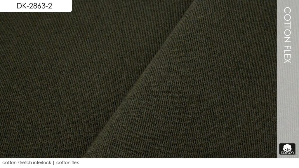 cotton stretch interlock | cotton flex